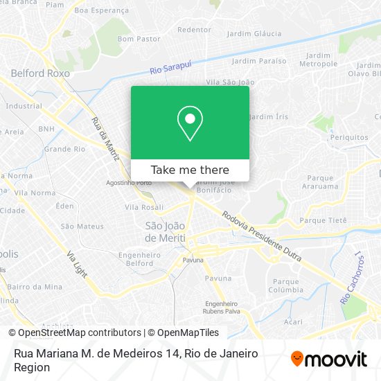 Rua Mariana M. de Medeiros 14 map