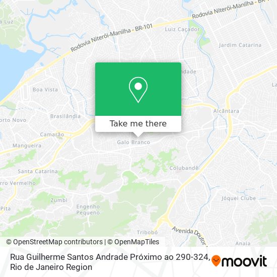 Rua Guilherme Santos Andrade Próximo ao 290-324 map