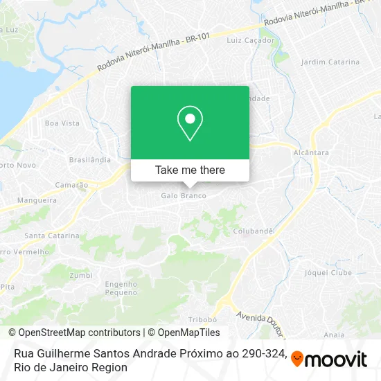 Rua Guilherme Santos Andrade Próximo ao 290-324 map