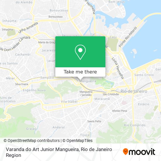 Mapa Varanda do Art Junior Mangueira