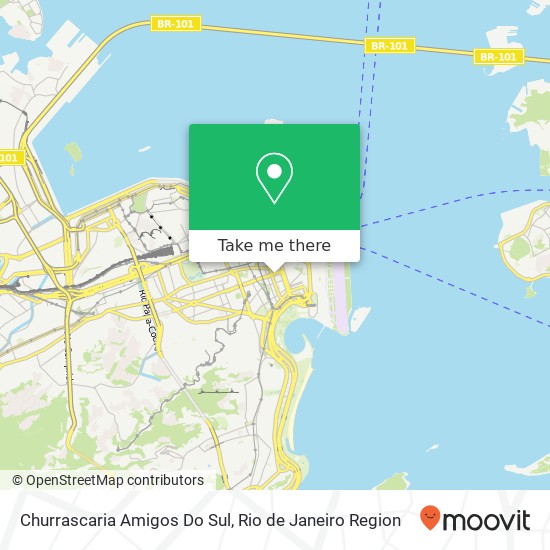 Churrascaria Amigos Do Sul map