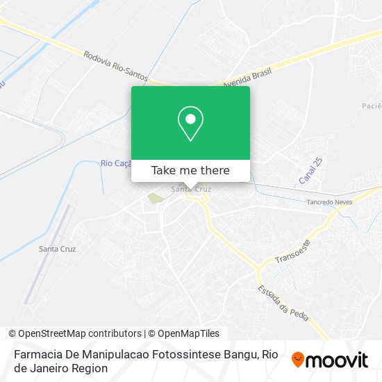 Mapa Farmacia De Manipulacao Fotossintese Bangu