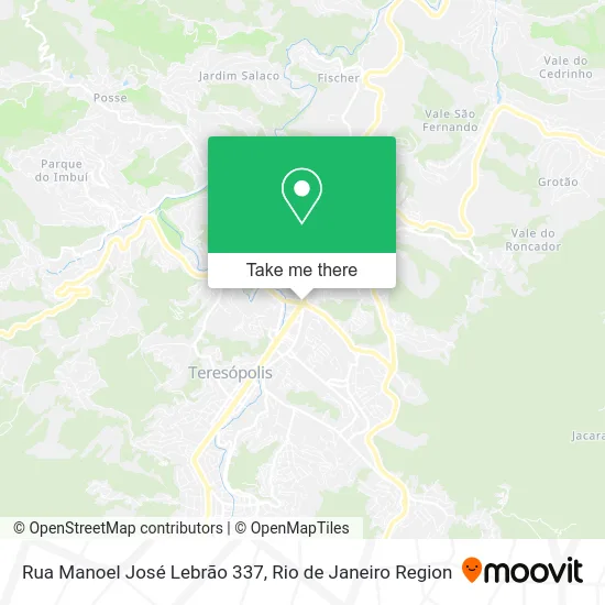Rua Manoel José Lebrão 337 map