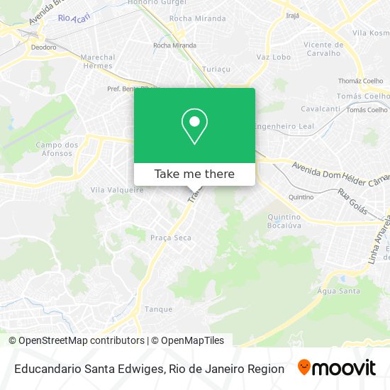 Educandario Santa Edwiges map