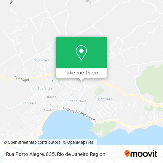Rua Porto Alegre, 835 map