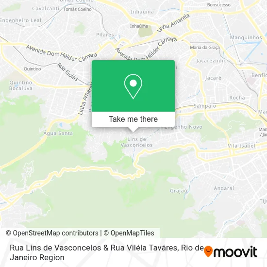 Rua Lins de Vasconcelos & Rua Viléla Taváres map