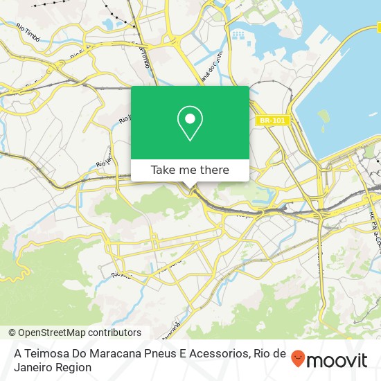 A Teimosa Do Maracana Pneus E Acessorios map