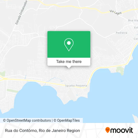 Rua do Contôrno map