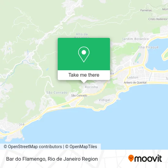 Bar do Flamengo map