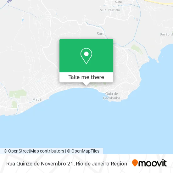 Rua Quinze de Novembro 21 map