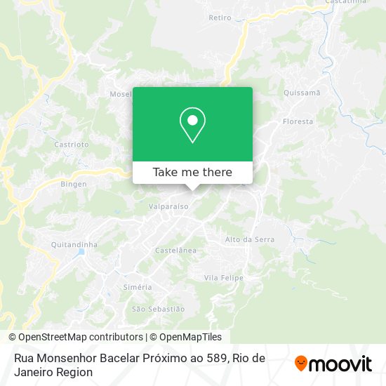 Rua Monsenhor Bacelar Próximo ao 589 map