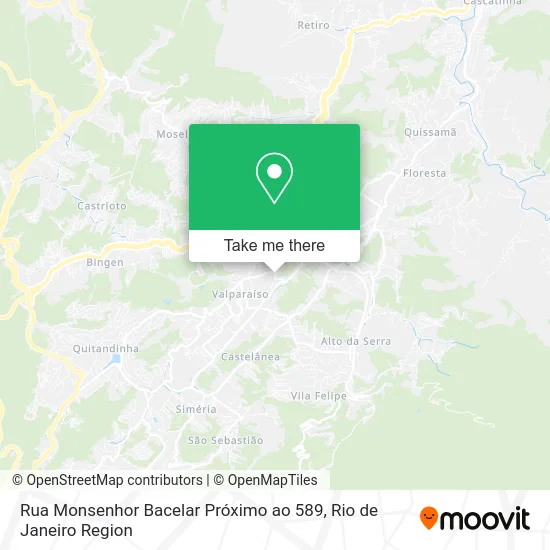 Rua Monsenhor Bacelar Próximo ao 589 map