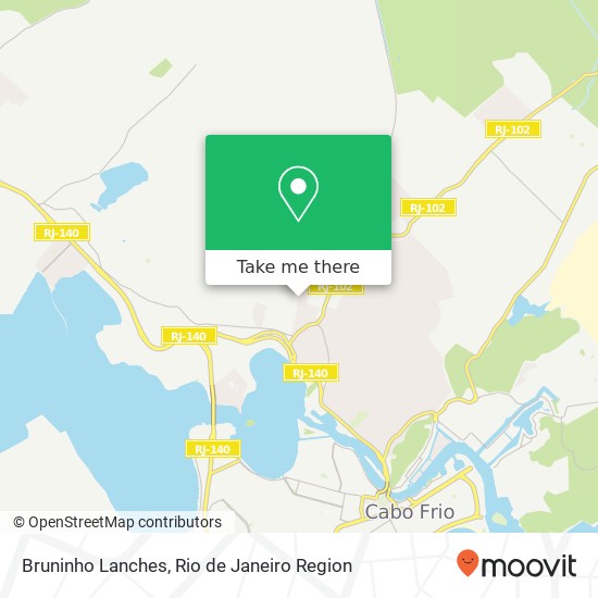 Bruninho Lanches map