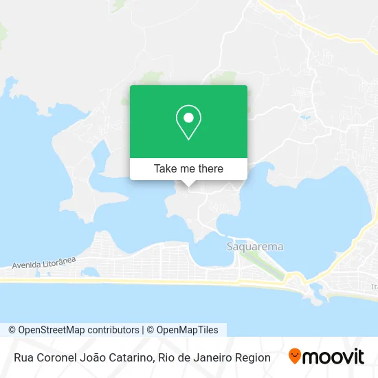 Rua Coronel João Catarino map
