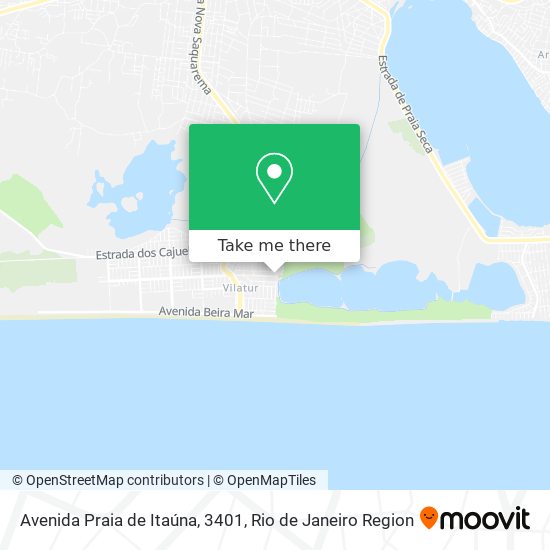 Avenida Praia de Itaúna, 3401 map
