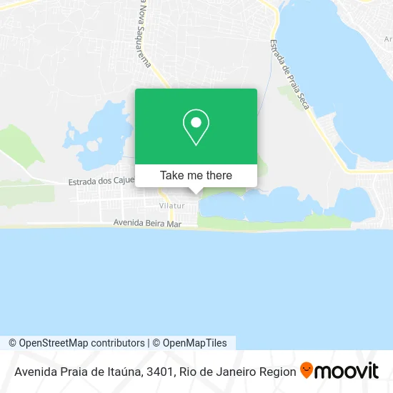 Avenida Praia de Itaúna, 3401 map