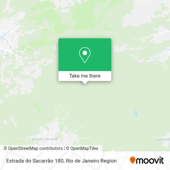 Estrada do Sacarrão 180 map