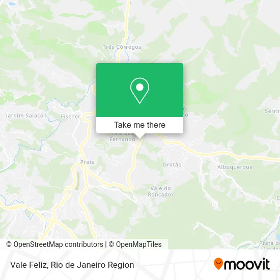 Vale Feliz map