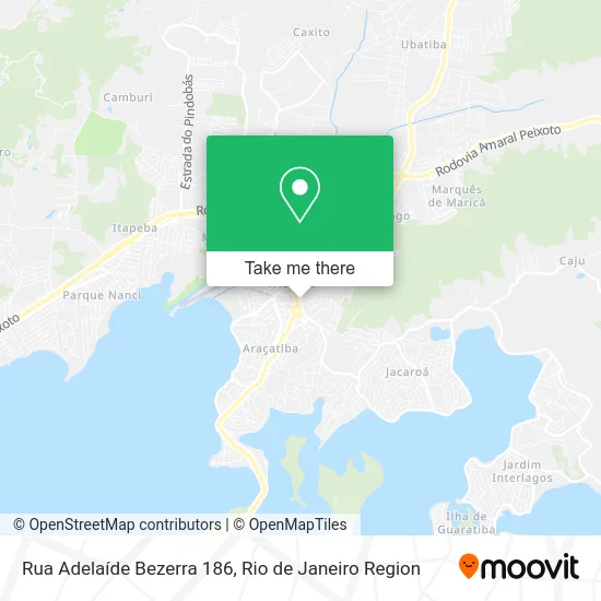 Rua Adelaíde Bezerra 186 map