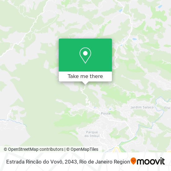 Estrada Rincão do Vovô, 2043 map