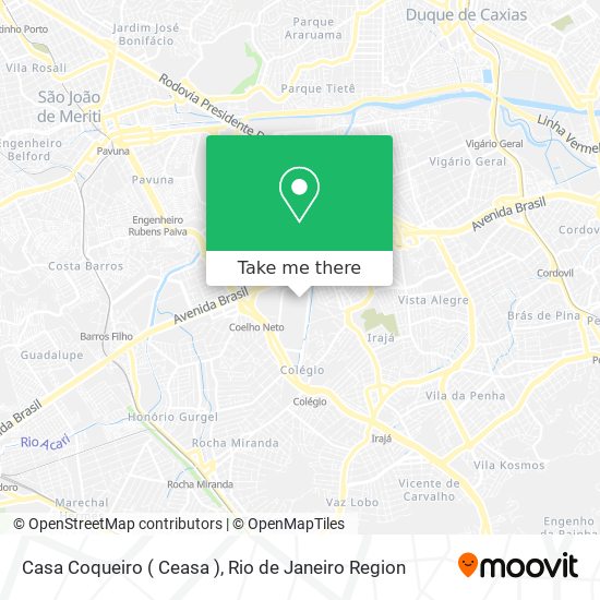 Casa Coqueiro ( Ceasa ) map