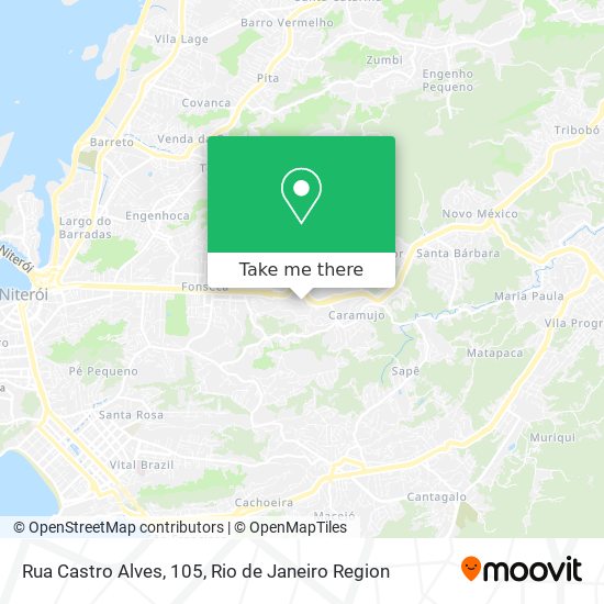 Rua Castro Alves, 105 map