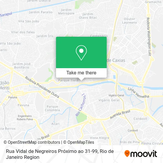Rua Vidal de Negreiros Próximo ao 31-99 map