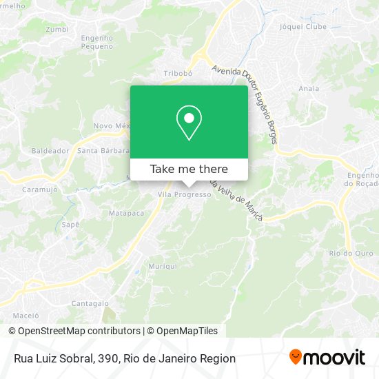 Rua Luiz Sobral, 390 map