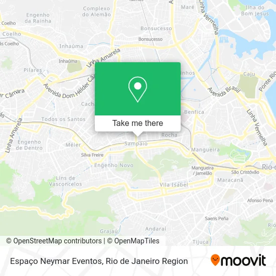 Espaço Neymar Eventos map