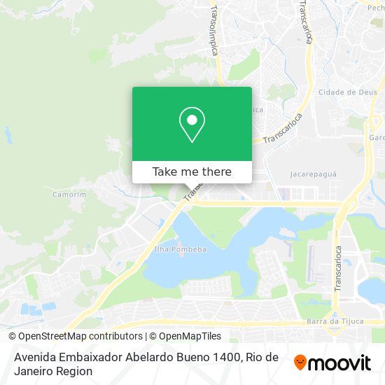 Avenida Embaixador Abelardo Bueno 1400 map