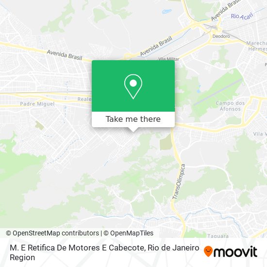 M. E Retifica De Motores E Cabecote map