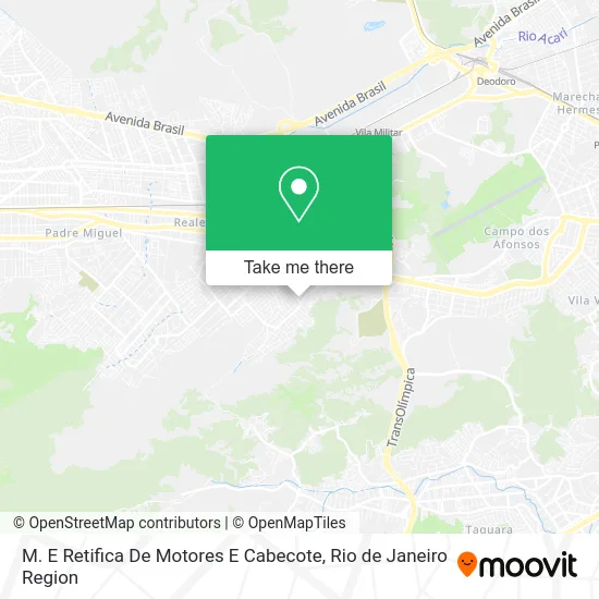 M. E Retifica De Motores E Cabecote map