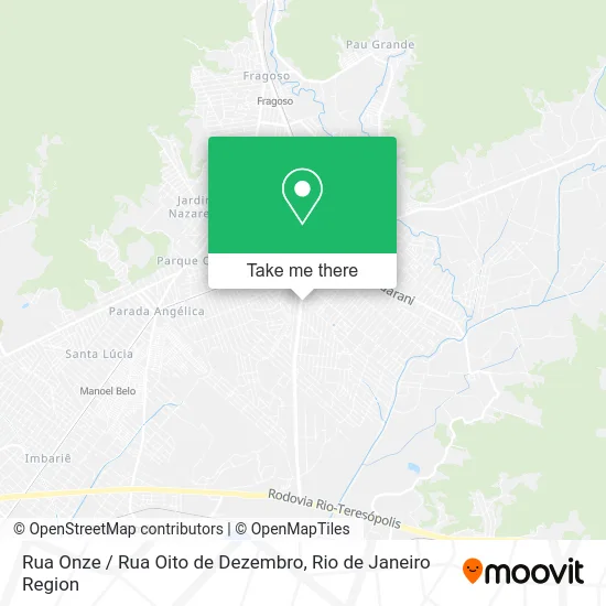 Rua Onze / Rua Oito de Dezembro map