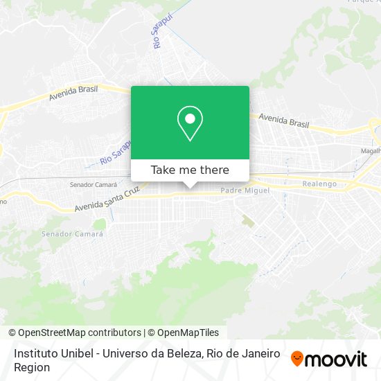 Instituto Unibel - Universo da Beleza map