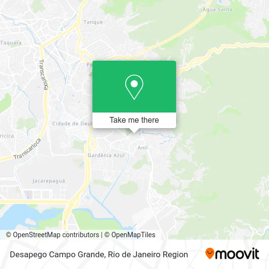 Desapego Campo Grande map