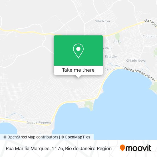 Mapa Rua Marilia Marques, 1176