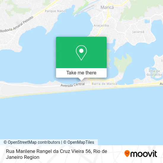 Rua Marilene Rangel da Cruz Vieira 56 map