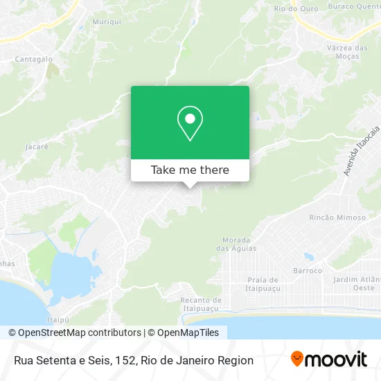 Rua Setenta e Seis, 152 map