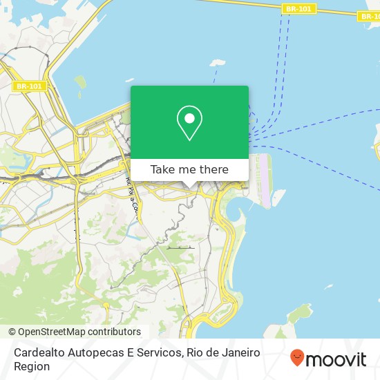 Cardealto Autopecas E Servicos map