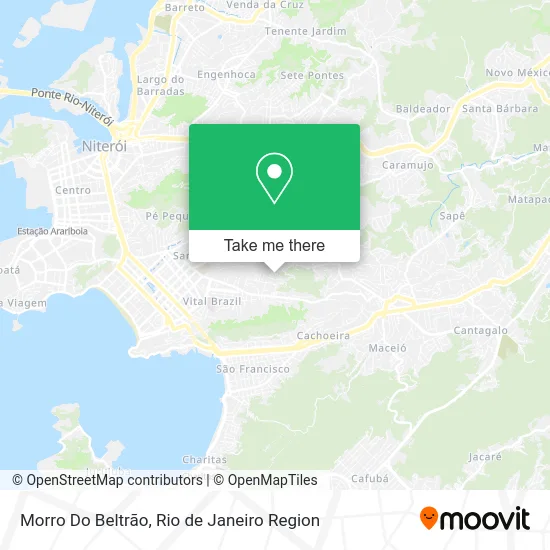 Morro Do Beltrão map