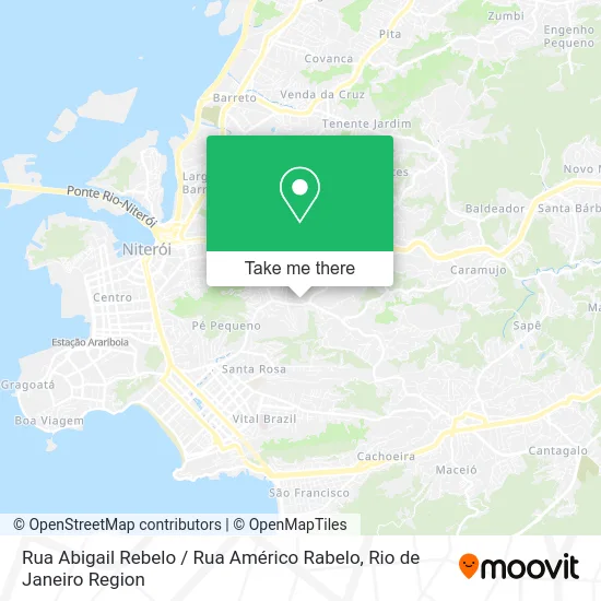 Rua Abigail Rebelo / Rua Américo Rabelo map