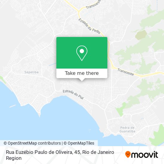 Rua Euzébio Paulo de Oliveira, 45 map