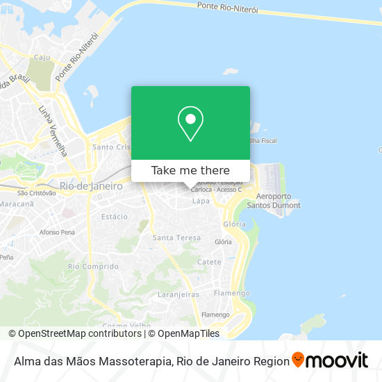 Alma das Mãos Massoterapia map