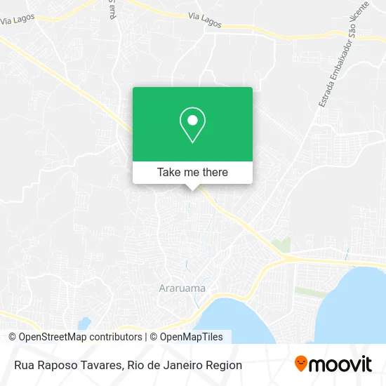 Rua Raposo Tavares map