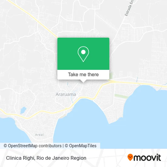 Clinica Righi map