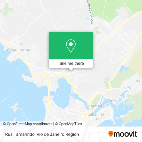 Rua Tamarindo map