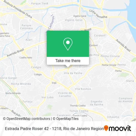 Estrada Padre Roser 42 - 1218 map