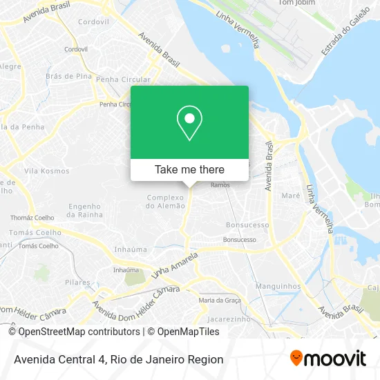 Avenida Central 4 map