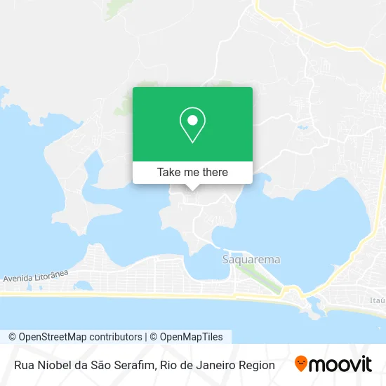 Rua Niobel da São Serafim map