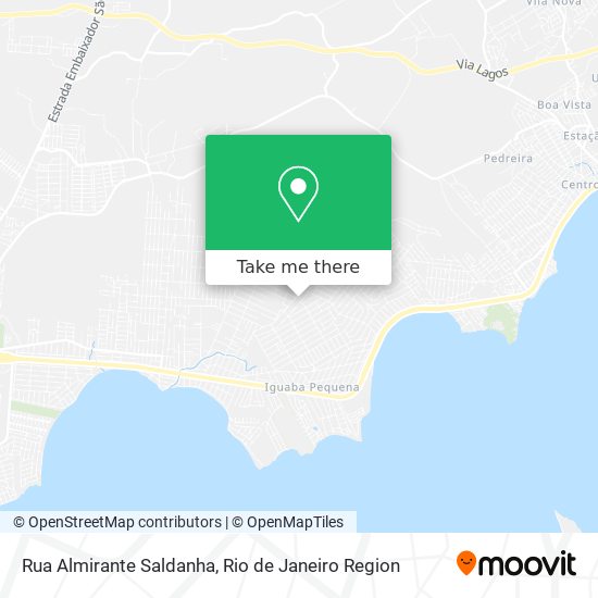 Rua Almirante Saldanha map